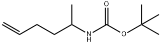 Carbamic acid, (1-methyl-4-pentenyl)-, 1,1-dimethylethyl ester (9CI) 구조식 이미지