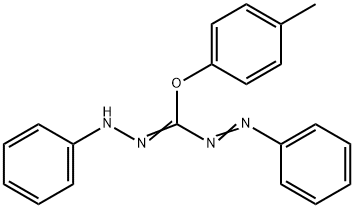1,5-DIPHENYL-3-(4-METHOXYPHENYL)FORMAZAN 구조식 이미지