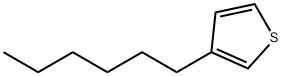 3-Hexylthiophene Structure