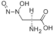 3-(Hydroxynitrosoamino)alanine 구조식 이미지