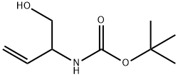 2-(BOC-AMINO)-3-BUTEN-1-OL Structure