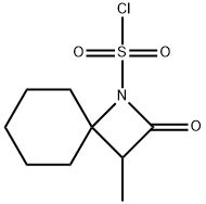 1-Chlorosulfonyl-3-methyl-1-azaspiro[3.5]nonan-2-one 구조식 이미지