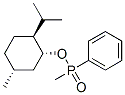 Methylphenylphosphinic acid (1R,3R,4S)-p-menthane-3-yl ester Structure