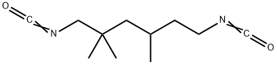2,2,4-trimethylhexa-1,6-diyl diisocyanate Structure