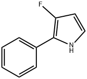 1H-Pyrrole,3-fluoro-2-phenyl-(9CI) Structure