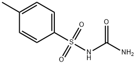 4-Methylphenylsulfonylurea 구조식 이미지