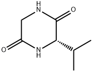 (S)-3-Isopropyl-2,5-piperazinedione Structure