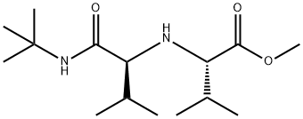 L-발린,N-[1-[[(1,1-디메틸에틸)아미노]카르보닐]-2-메틸프로필]-,메틸에스테르,(S)-(9CI) 구조식 이미지