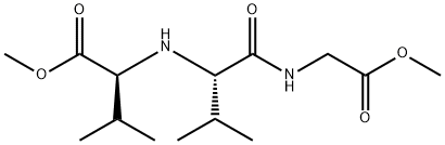 Glycine, N-[N-[1-(methoxycarbonyl)-2-methylpropyl]-L-valyl]-, methyl ester, (S)- (9CI) Structure