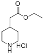 에틸4-피페리딘아세테이트HCL 구조식 이미지