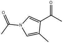 1H-Pyrrole, 1,3-diacetyl-4-methyl- (9CI) Structure