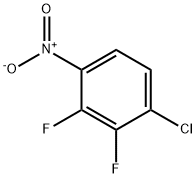 4-CHLORO-2,3-DIFLUORONITROBENZENE Structure