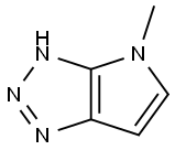 Pyrrolo[2,3-d]-1,2,3-triazole, 1,4-dihydro-4-methyl- (9CI) Structure