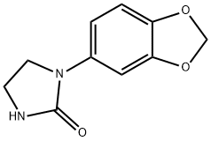 1-(1,3-Benzodioxol-5-yl)imidazolidin-2-one Structure