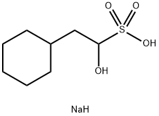 sodium 2-cyclohexyl-1-hydroxyethanesulfonate 구조식 이미지