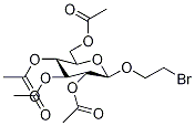2’-Bromoethyl 2,3,4,6-Tetra-O-acetyl--D-glucopyranoside Structure