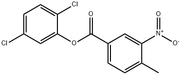 3-Nitro-4-methylbenzoic acid-2',5'-dichlorophenyl Structure