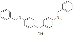 4,4'-비스(N-메틸-N-벤질아미노)벤즈하이드롤 구조식 이미지