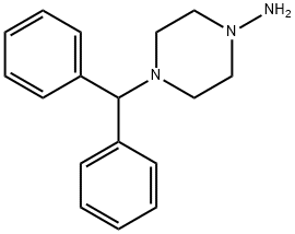 4-BENZHYDRYL-PIPERAZIN-1-YLAMINE Structure