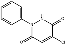 4-클로로-1,2-디하이드로-1-페닐피리다진-3,6-디온 구조식 이미지