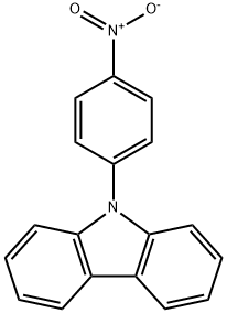 9-(4-니트로페닐)-9H-카바졸 구조식 이미지