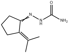 2-(1-메틸에틸리덴)사이클로펜타논세미카바존 구조식 이미지