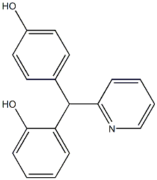 Bisacodyl Related Compound B (20 mg) (2,4'-(Pyridin-2-ylmethylene)diphenol) Structure