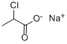 sodium 2-chloropropionate Structure