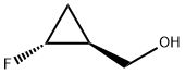 (trans-2-fluorocyclopropyl)methanol 구조식 이미지