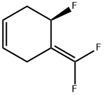 Cyclohexene, 4-(difluoromethylene)-5-fluoro-, (R)- (9CI) Structure
