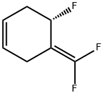 Cyclohexene, 4-(difluoromethylene)-5-fluoro-, (S)- (9CI) Structure