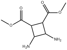 1,2-Cyclobutanedicarboxylicacid,3,4-diamino-,dimethylester(9CI) Structure