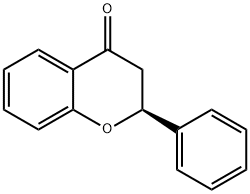 (2S)-2-Phenyl-2,3-dihydro-4H-1-benzopyran-4-one Structure