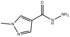 1H-пиразол-4-карбоновая кислота,1-метил-гидразид (9CI) структурированное изображение