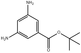 벤조산,3,5-디아미노-,1,1-디메틸에틸에스테르(9CI) 구조식 이미지