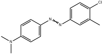 4-[(4-클로로-3-메틸페닐)아조]-N,N-디메틸벤젠아민 구조식 이미지