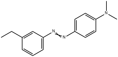 4-[(3-에틸페닐)아조]-N,N-디메틸벤젠아민 구조식 이미지