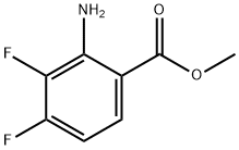 Benzoic acid, 2-amino-3,4-difluoro-, methyl ester (9CI) 구조식 이미지