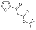 BETA-OXO-2-FURANPROPANOIC ACID 1,1-DIMETHYLETHYL ESTER Structure