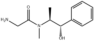 (S,S)-(+)-PSEUDOEPHEDRINE GLYCINAMIDE Structure