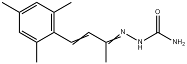 4-메시틸-3-부텐-2-온세미카르바존 구조식 이미지