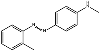 N-메틸-p-(o-tolylazo)아닐린 구조식 이미지