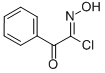 Benzeneethanimidoyl chloride, N-hydroxy-alpha-oxo-, (Z)- (9CI) Structure