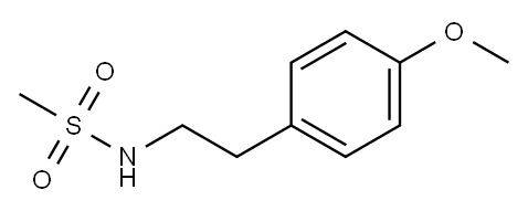 N-[2-(4-METHOXYPHENYL)ETHYL]-METHANESULFONAMIDE Structure