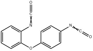 2,4'-디이소시아네이토[1,1'-옥시비스벤젠] 구조식 이미지