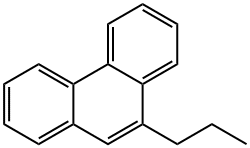 9-N-PROPYLPHENANTHRENE 구조식 이미지