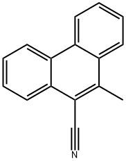 10-Methylphenanthrene-9-carbonitrile Structure