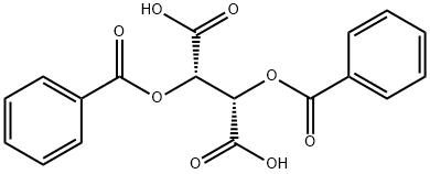 (+)-디벤조닐-D-주석산 구조식 이미지