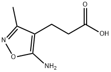 4-이속사졸프로판산,5-아미노-3-메틸-(9CI) 구조식 이미지