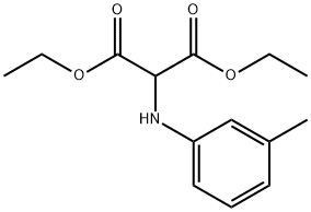 디에틸2-[(3-메틸페닐)아미노]프로판디오에이트 구조식 이미지
